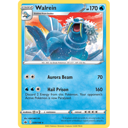 Walrein (Reverse Holo)