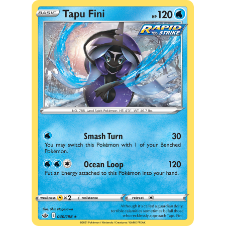 Tapu Fini (Reverse Holo)