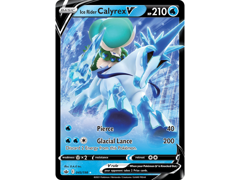 Ice Rider Calyrex V