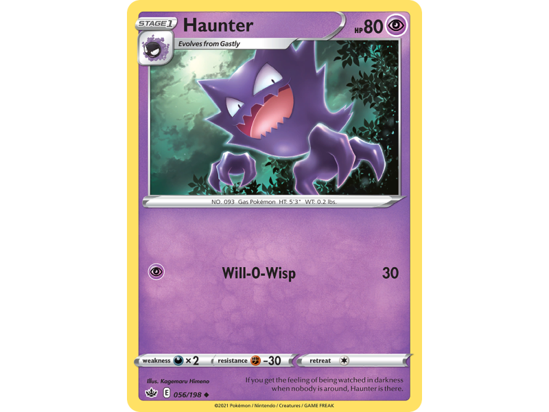 Haunter (Reverse Holo)