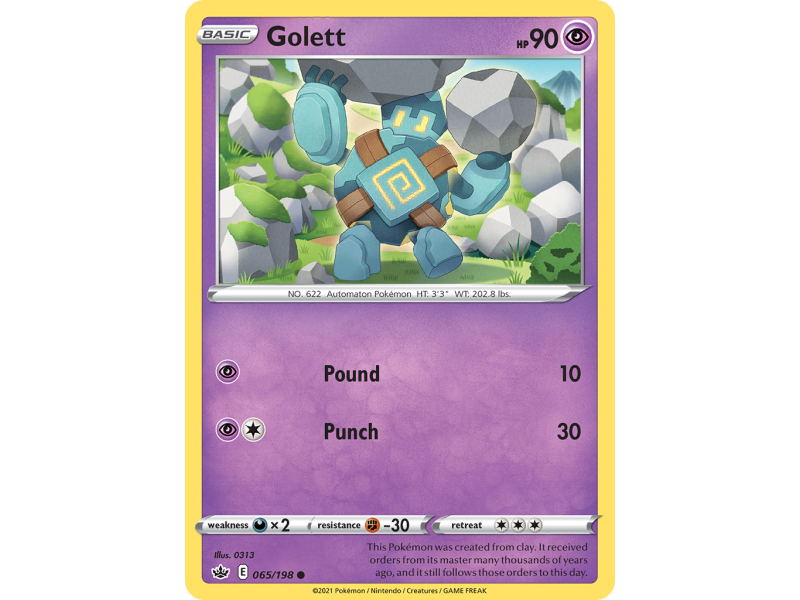 Golett (Reverse Holo)