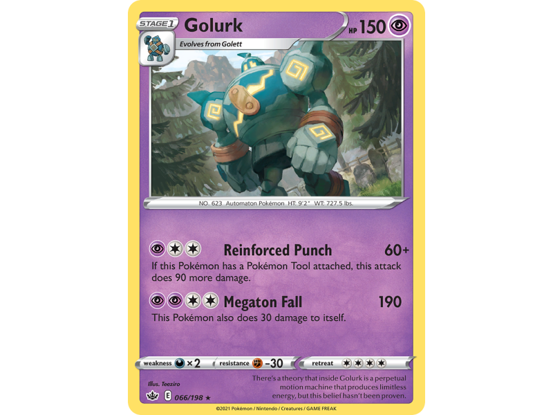 Golurk (Reverse Holo)