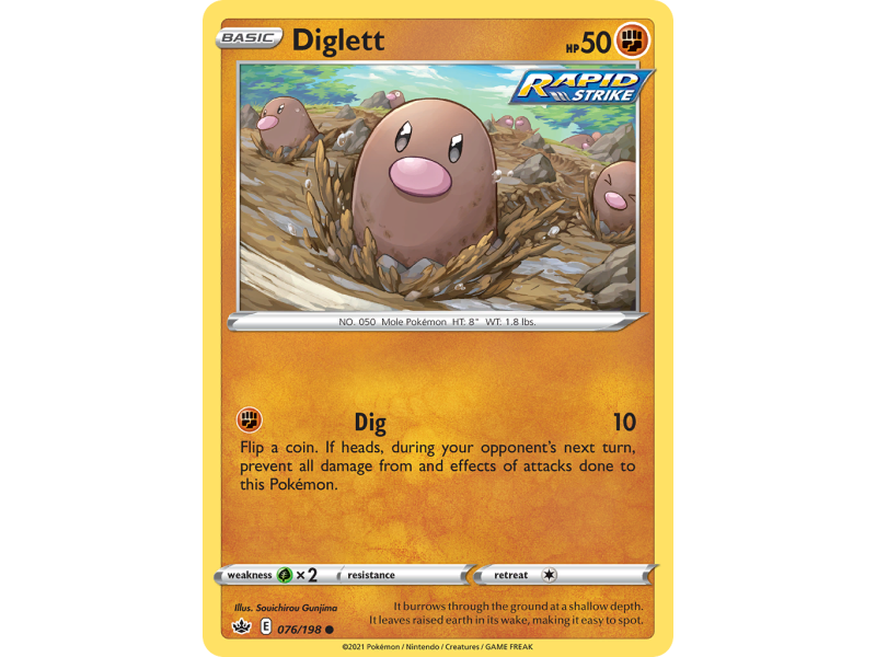 Diglett (Reverse Holo)