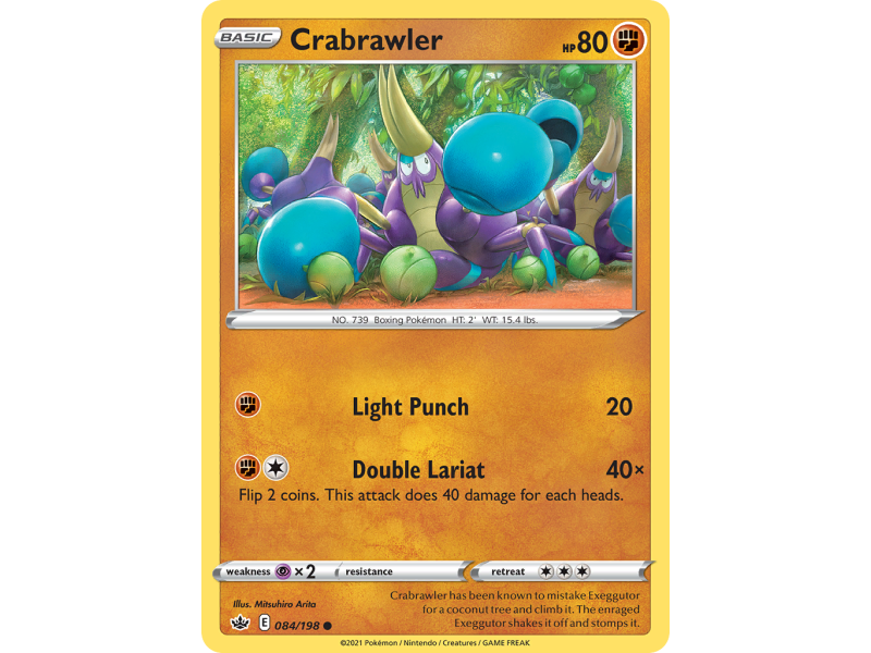 Crabrawler (Reverse Holo)