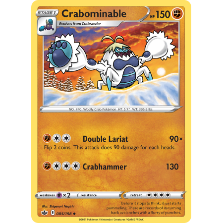 Crabominable (Reverse Holo)