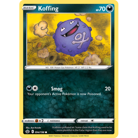 Koffing (Reverse Holo)