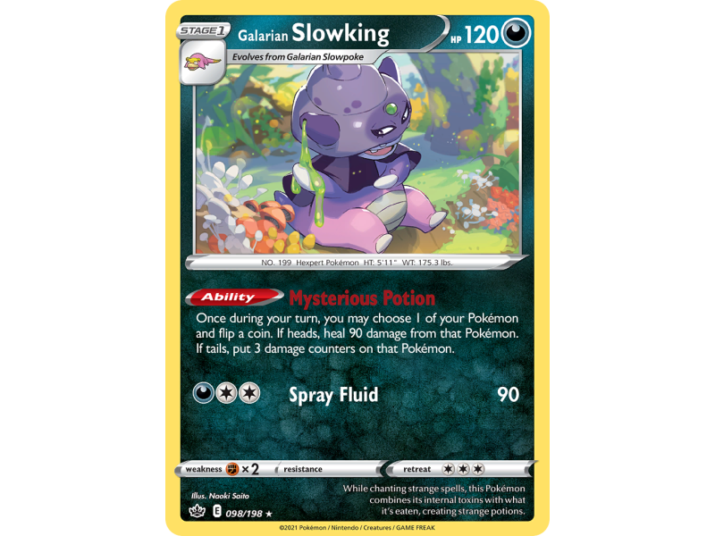 Galarian Slowking (Reverse Holo)