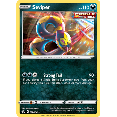 Seviper (Reverse Holo)