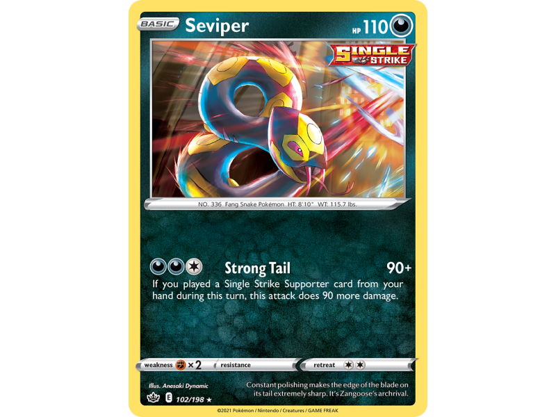 Seviper (Reverse Holo)