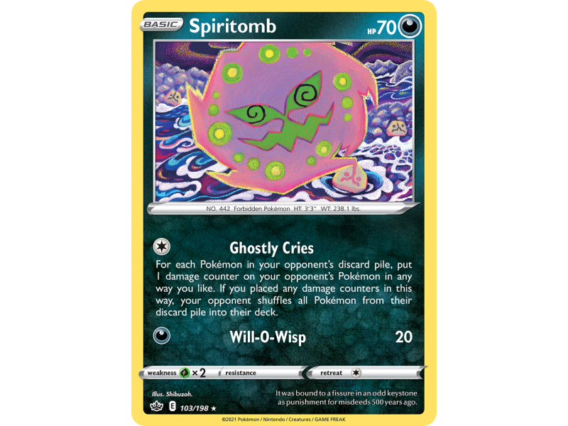 Spiritomb (Reverse Holo)
