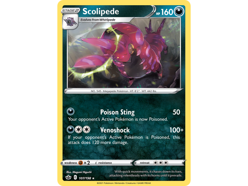 Scolipede (Reverse Holo)