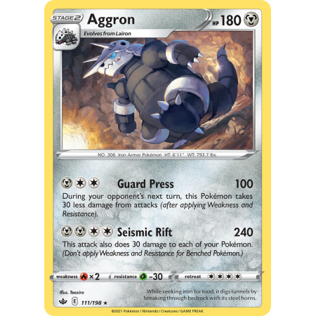 Aggron (Reverse Holo)