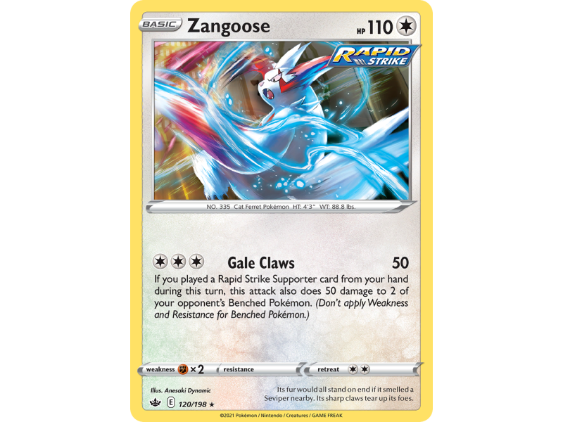 Zangoose (Reverse Holo)