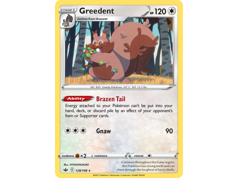 Greedent (Reverse Holo)