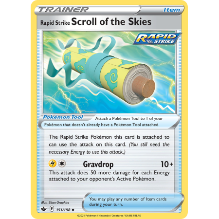 Rapid Strike Scroll of the Skies (Reverse Holo)