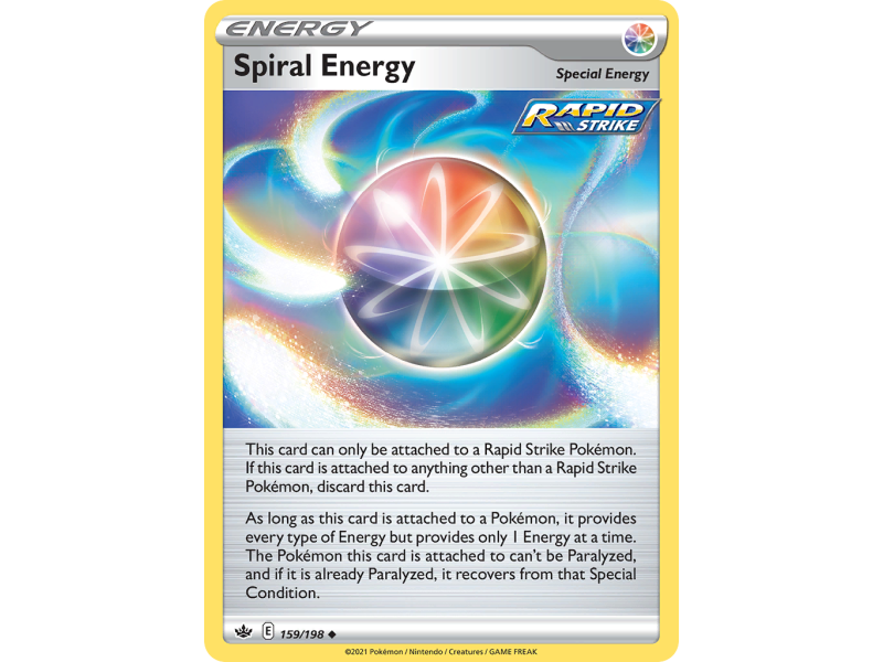Spiral Energy (Reverse Holo)