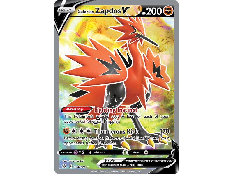 Galarian Zapdos V