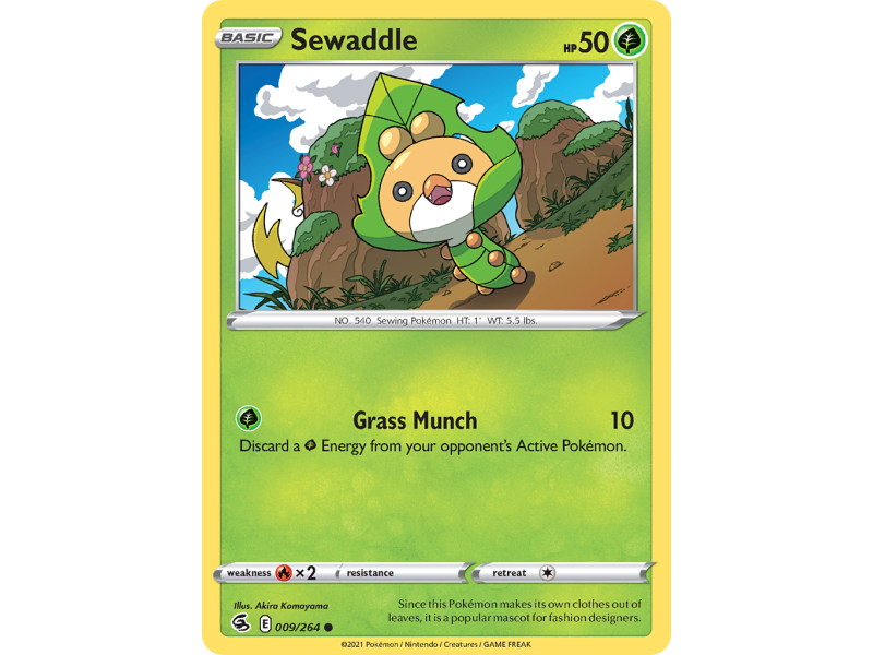 Sewaddle (Reverse Holo)