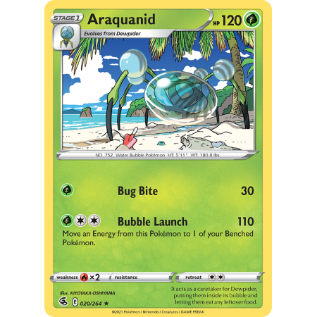 Araquanid (Reverse Holo)