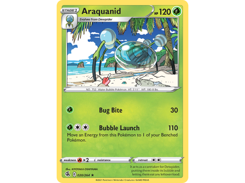 Araquanid (Reverse Holo)