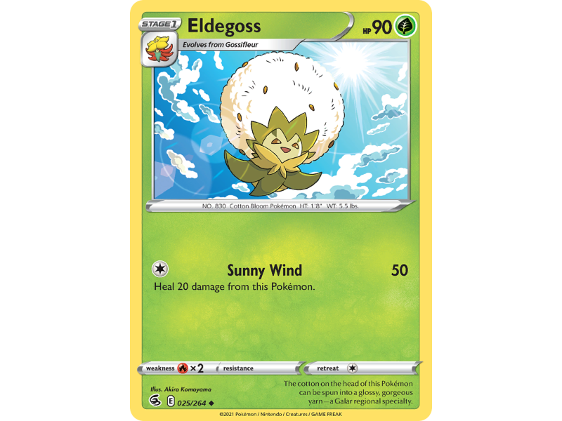 Eldegoss (Reverse Holo)