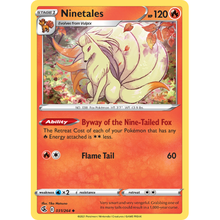 Ninetales (Reverse Holo)