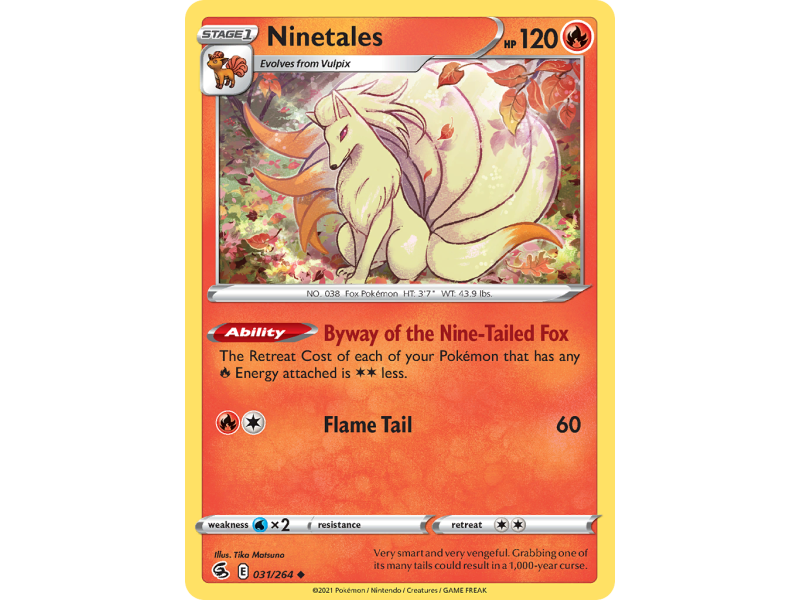 Ninetales (Reverse Holo)