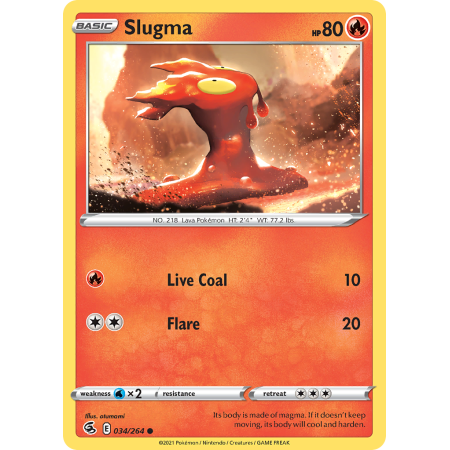 Slugma (Reverse Holo)