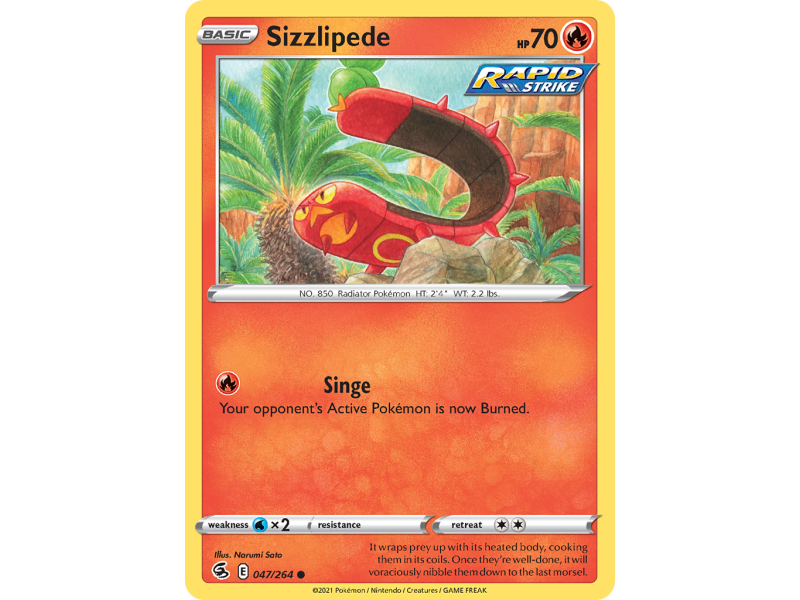 Sizzlipede