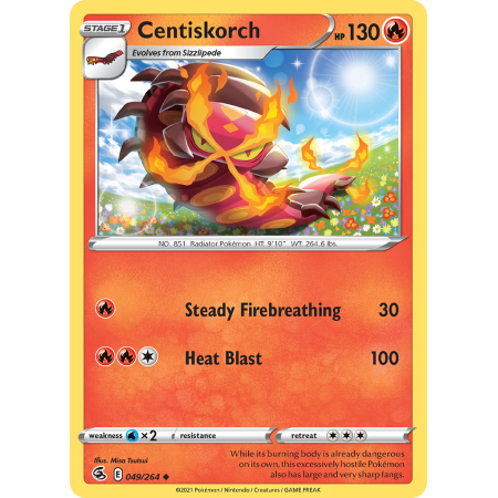 Centiskorch (Reverse Holo)