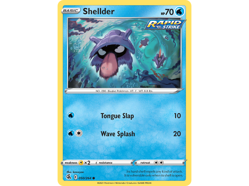 Shellder (Reverse Holo)