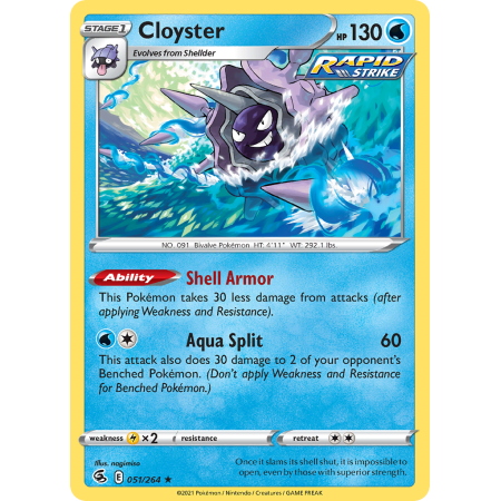 Cloyster (Reverse Holo)
