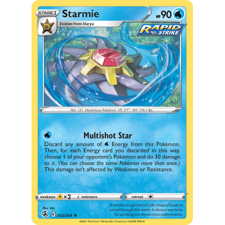 Starmie (Reverse Holo)