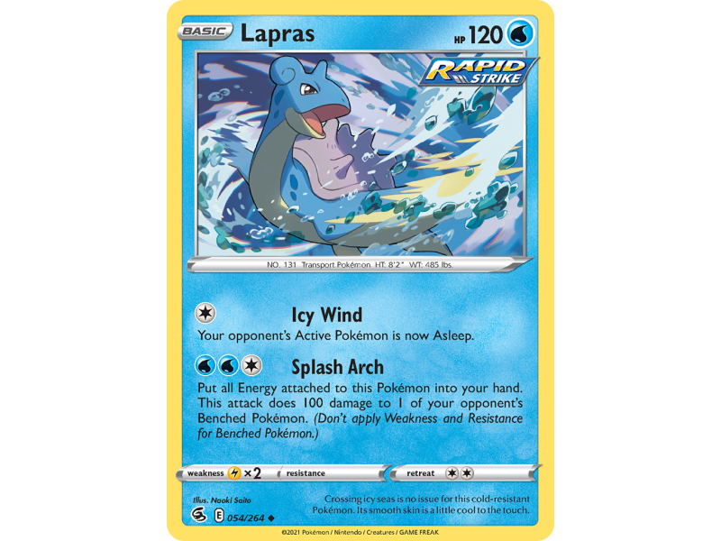 Lapras (Reverse Holo)