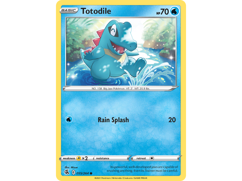 Totodile (Reverse Holo)
