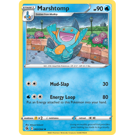 Marshtomp (Reverse Holo)