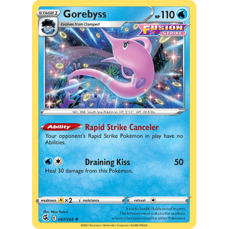 Gorebyss (Reverse Holo)