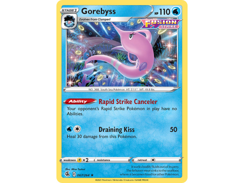 Gorebyss (Reverse Holo)