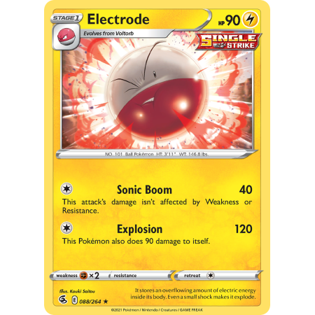 Electrode (Reverse Holo)