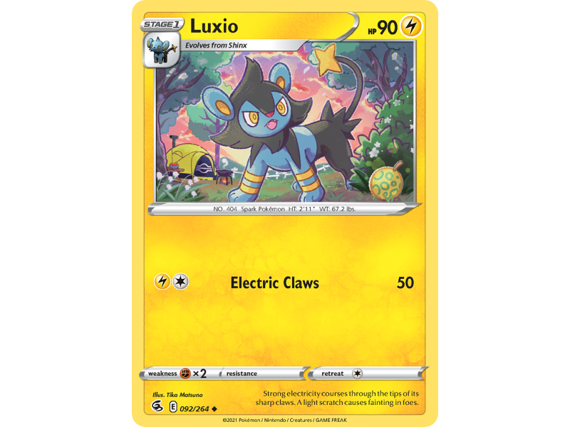 Luxio (Reverse Holo)