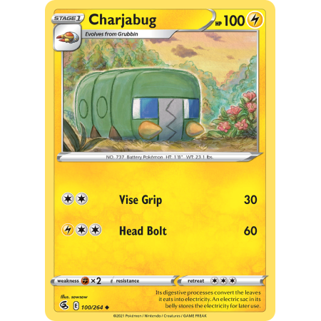Charjabug (Reverse Holo)