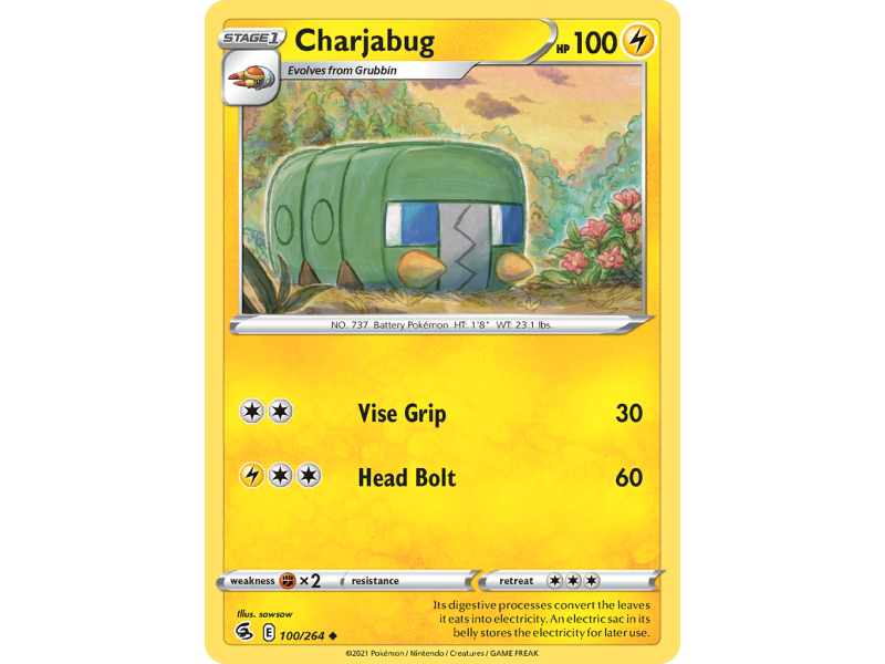 Charjabug (Reverse Holo)