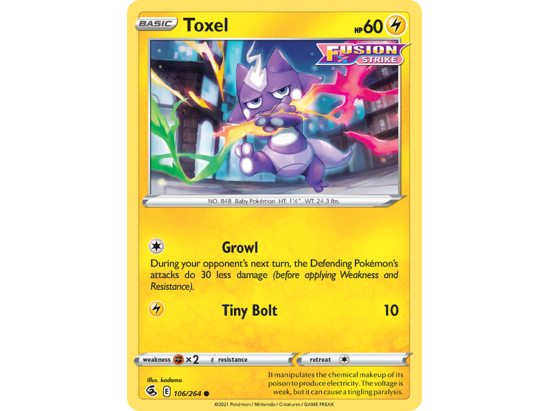 Toxel (Reverse Holo)