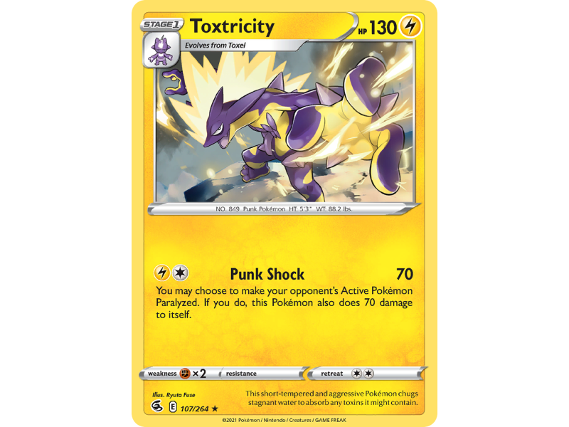 Toxtricity (Reverse Holo)