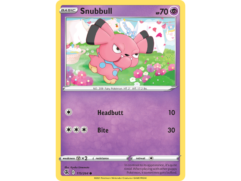 Snubbull (Reverse Holo)