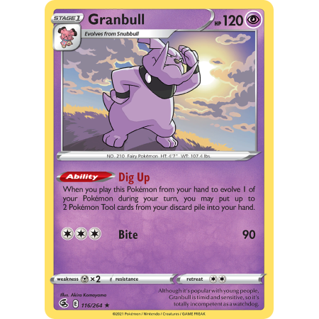 Granbull (Reverse Holo)
