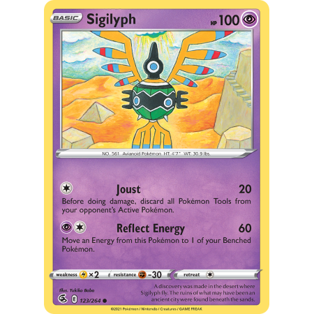 Sigilyph (Reverse Holo)