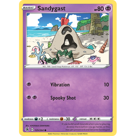 Sandygast (Reverse Holo)