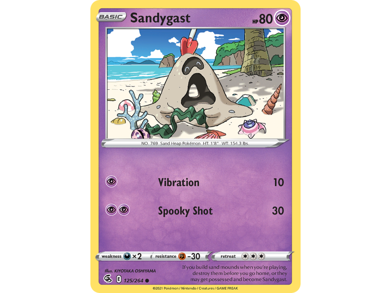 Sandygast (Reverse Holo)