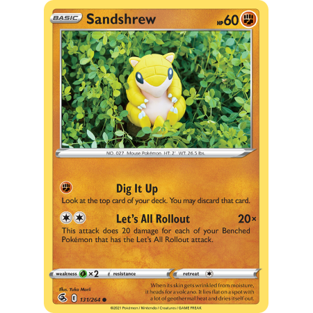 Sandshrew (Reverse Holo)